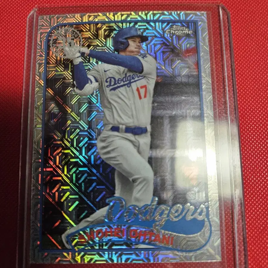 오타니 2024 Topps Chrome 모조 리플렉터 카드