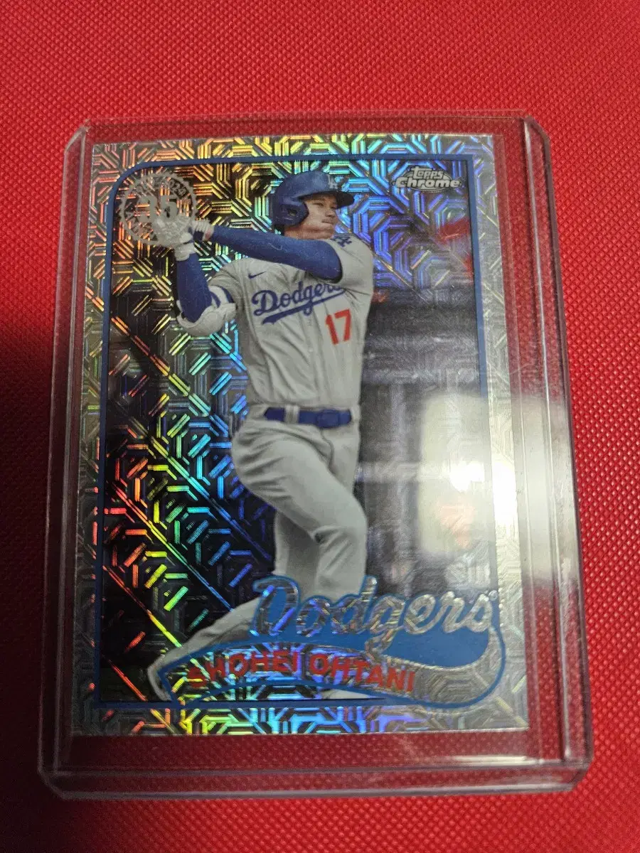 오타니 2024 Topps Chrome 모조 리플렉터 카드