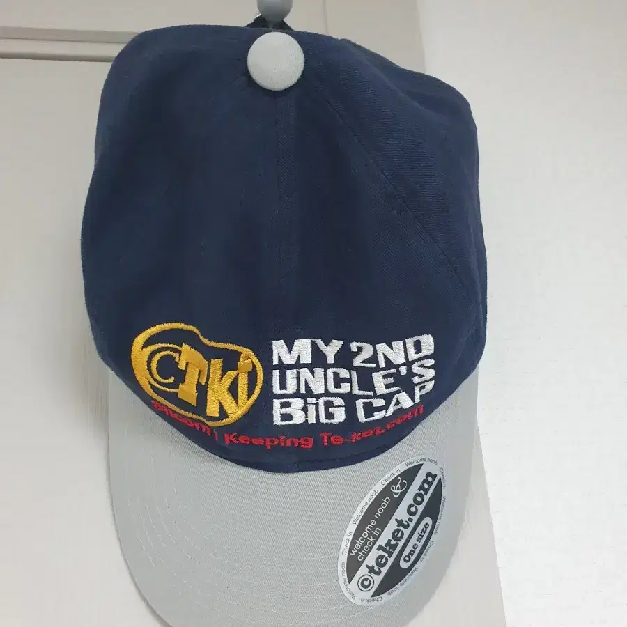 테켓 uncle's cap 네이비 볼캡 엉클스