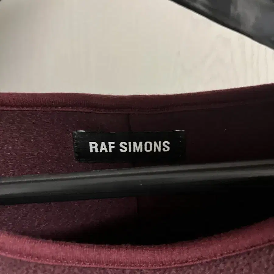 raf simons 샘플 절개 후리스 맨투맨 52