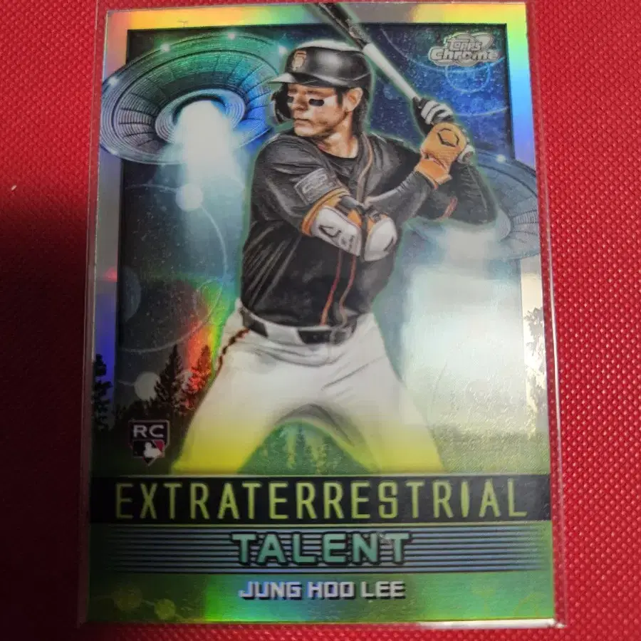 이정후 Topps Cosmic 리플렉터 루키 카드