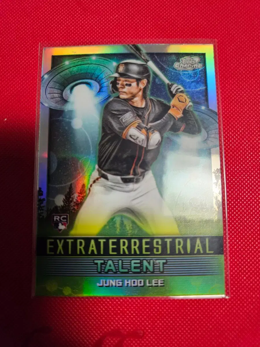 이정후 Topps Cosmic 리플렉터 루키 카드