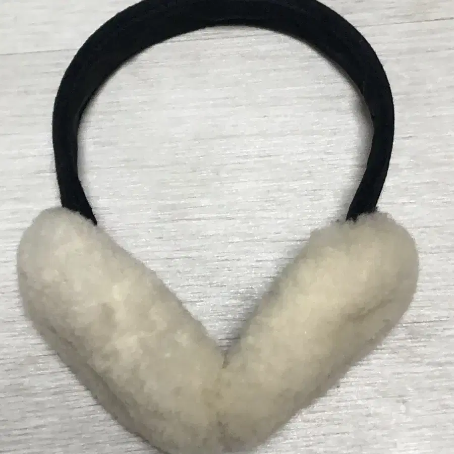 Winter real lamb wool earmuffs