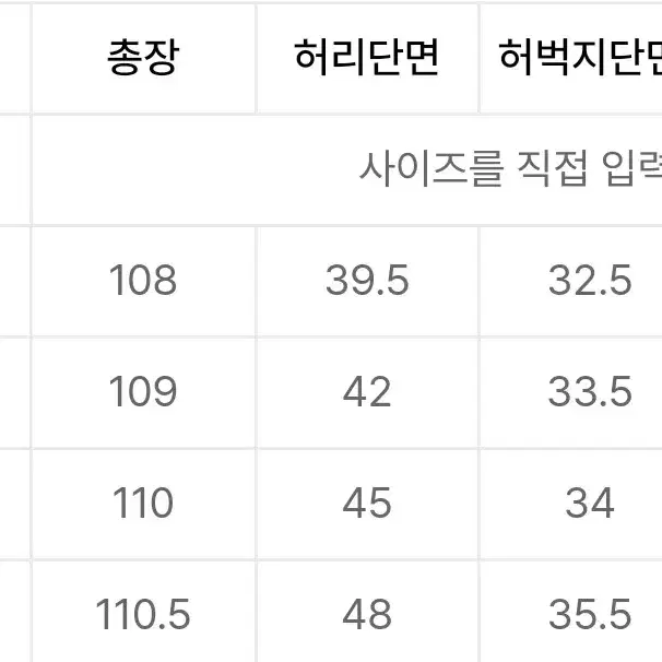 데밀 치노 (새상품)