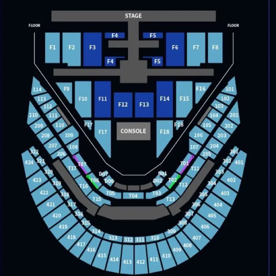 더모멘텀 막콘 2층 교환 엔시티 127 콘서트