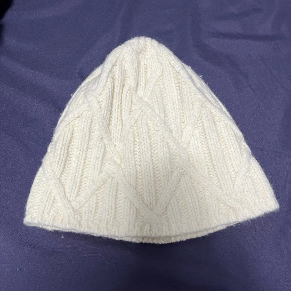 스무드무드 비니 Mont Blanc Knit Hat Cream