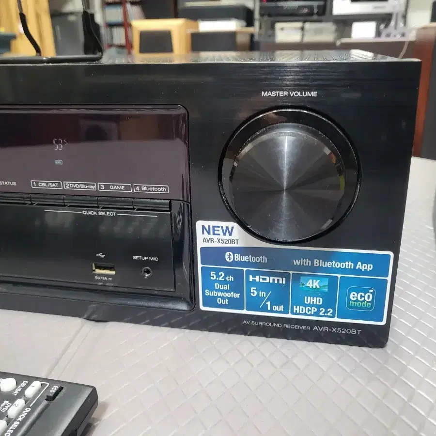 데논 불루투스 리시버 AVR-X520BT