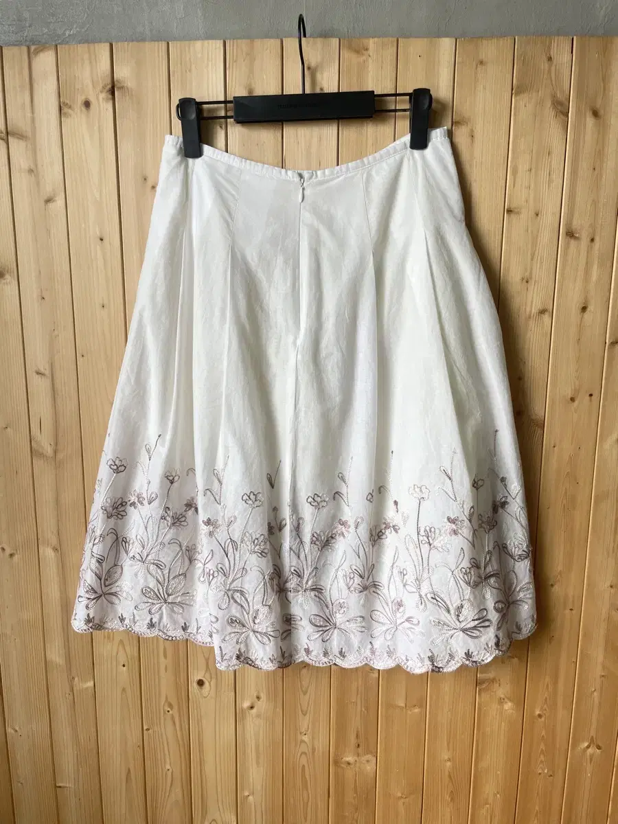 Vintage flower midi Skirt