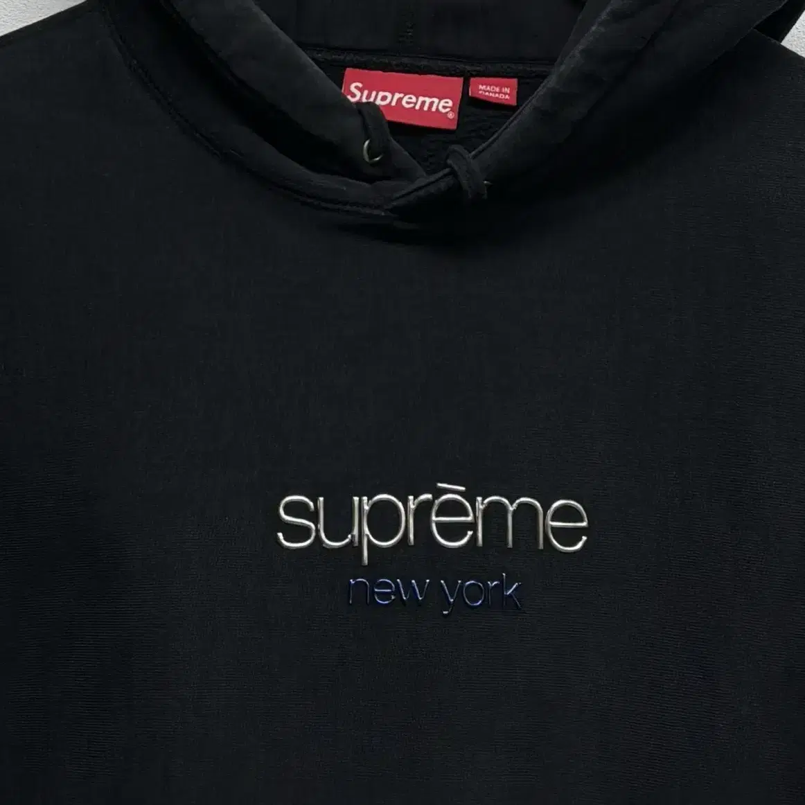 Supreme 슈프림 크롬클래식 후드 L