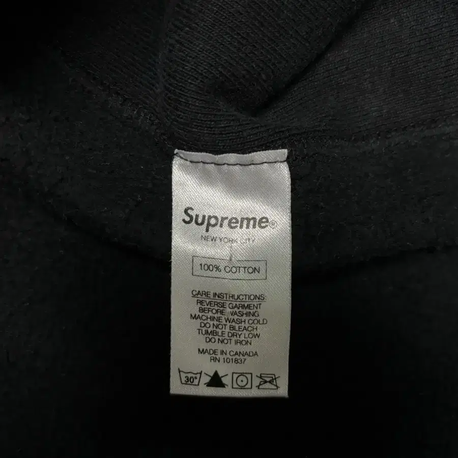 Supreme 슈프림 크롬클래식 후드 L