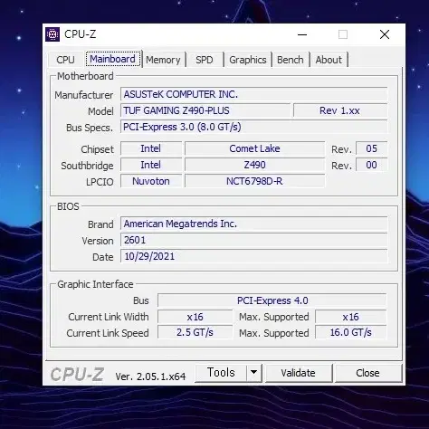 10700k , z490, 32g 튜닝램