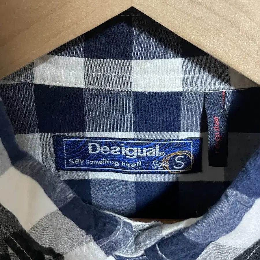 Desigual Botton Down Check Shirt