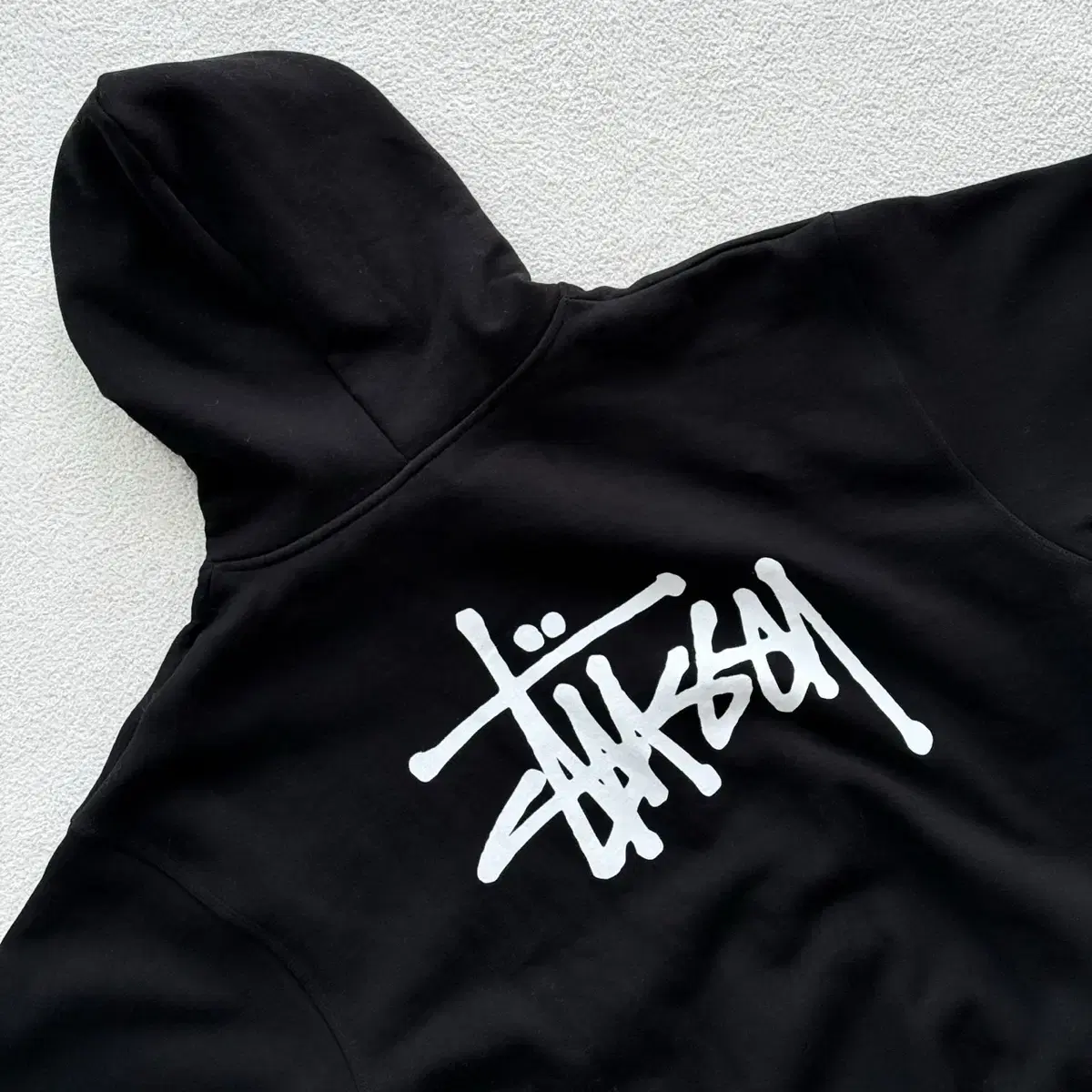 남녀공용 Stussy 베이직 후드 집업