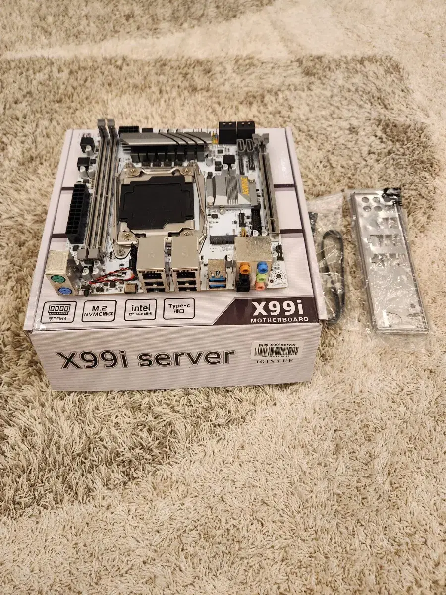 JGINYUE X99 ITX 메인보드 판매 합니다.