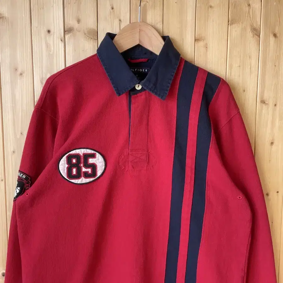 80s Tommy Hilfiger rugby PK-shirt