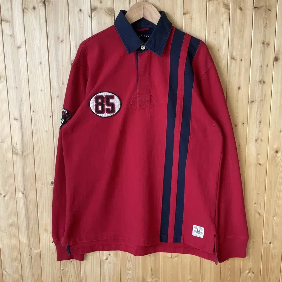 80s Tommy Hilfiger rugby PK-shirt