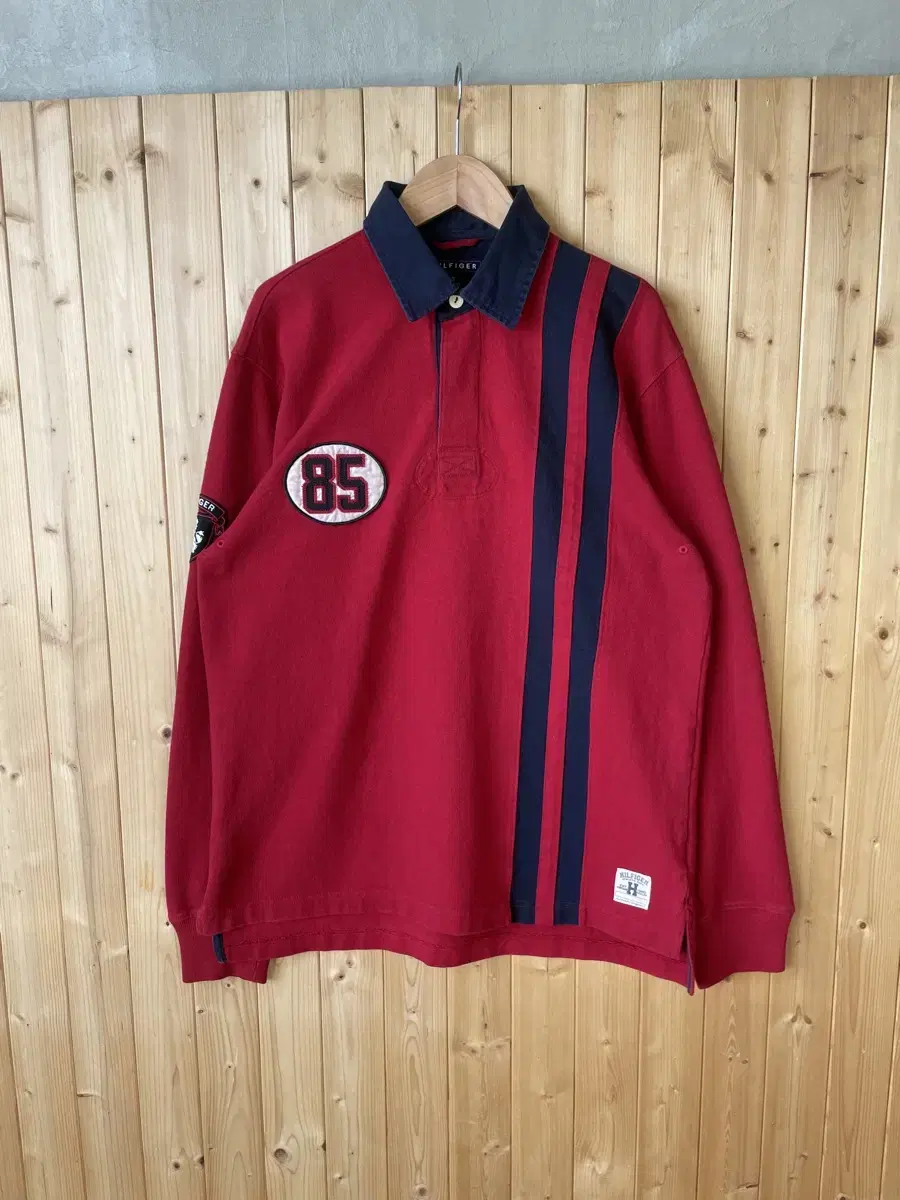 80s Tommy Hilfiger rugby PK-shirt