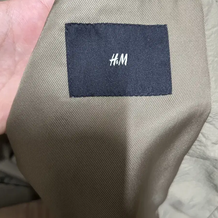 h&m 나일론 야상 코트 자켓 m사이즈