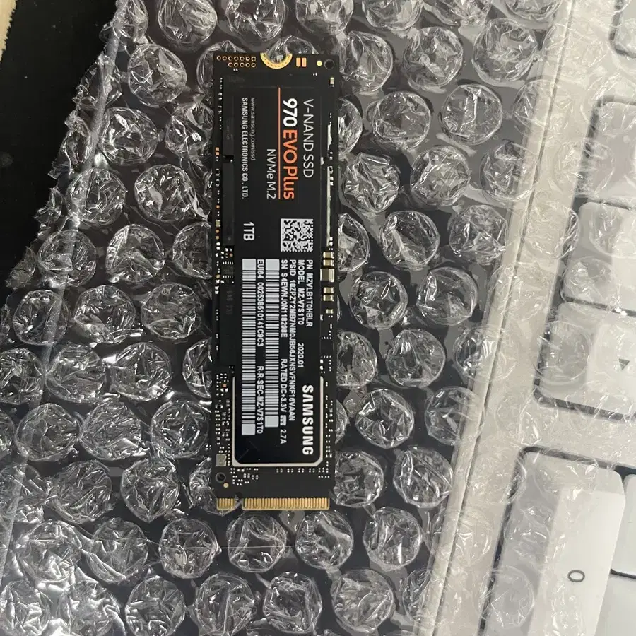 삼성M.2 Nvme 970EVO plus 1TB