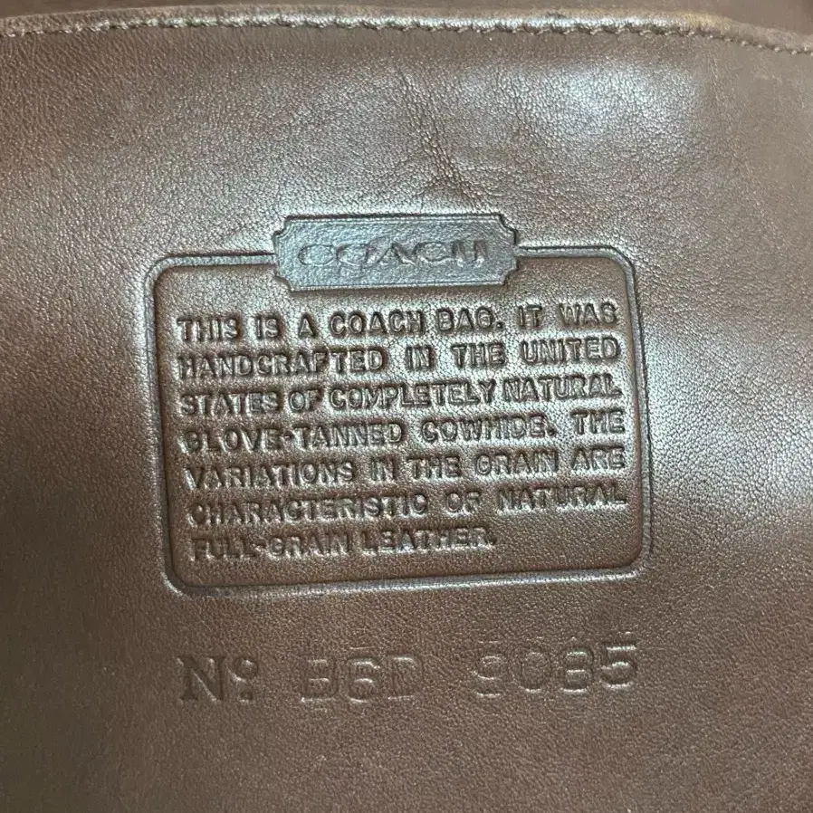 Old Coach duffle bag (올드코치)