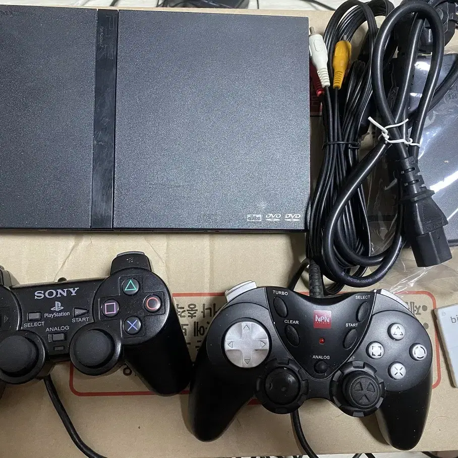 플스2 PS2 75005 2인셋 + 512G USB 메모리 일괄 팝니다.