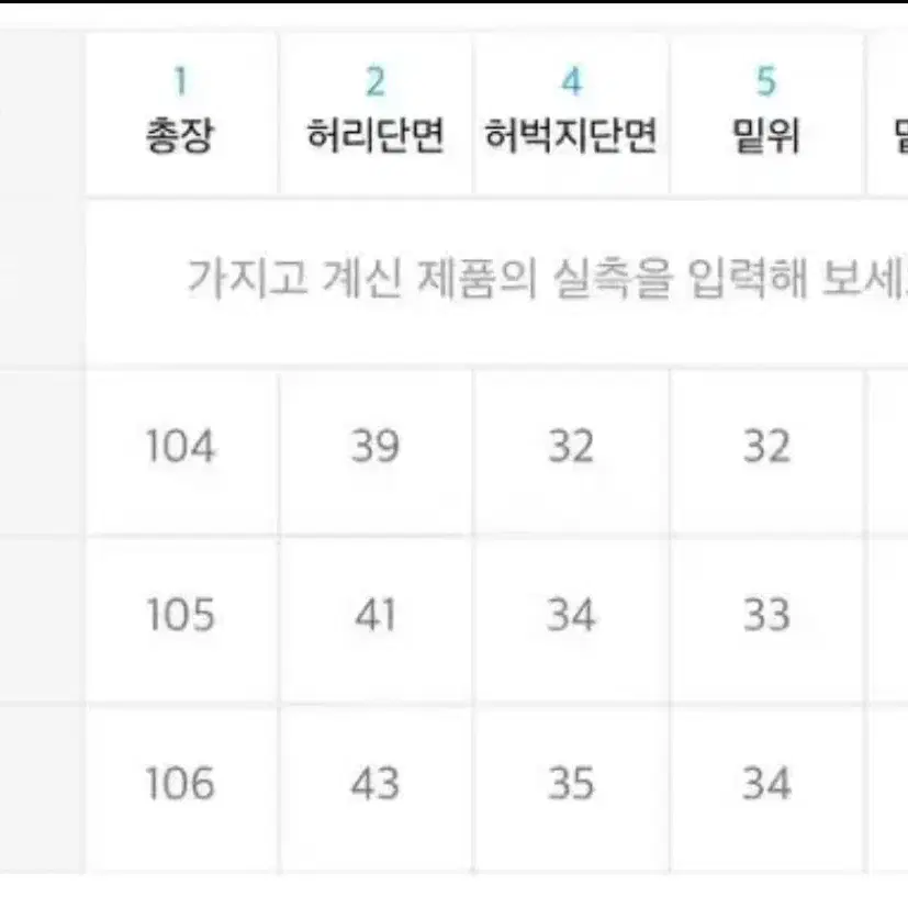 노매뉴얼 팬츠 s