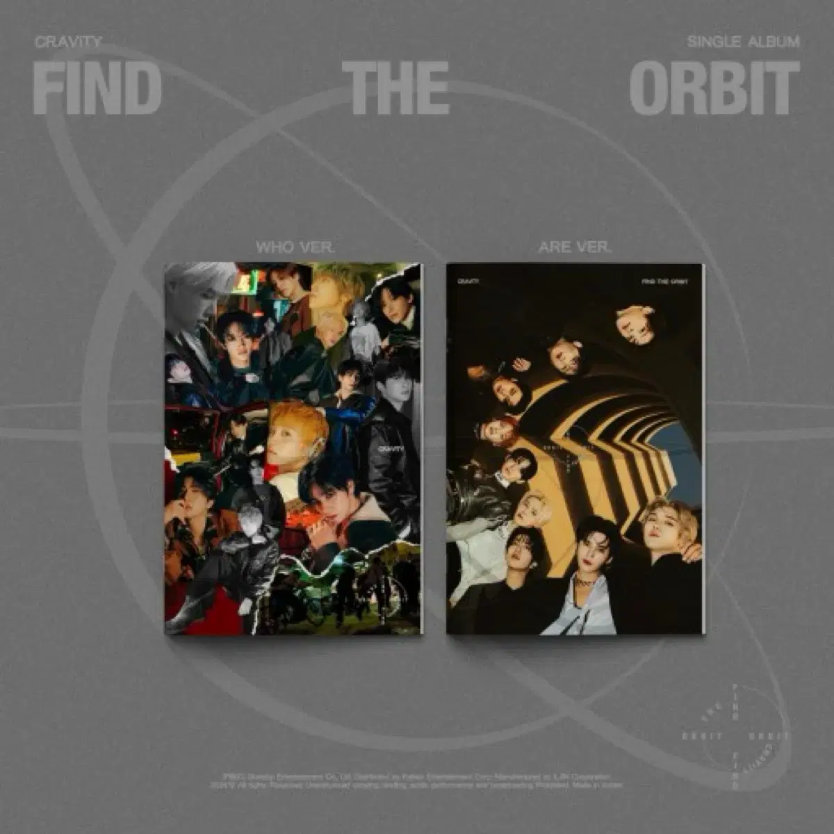 크래비티 find the orbit 미개봉 앨범