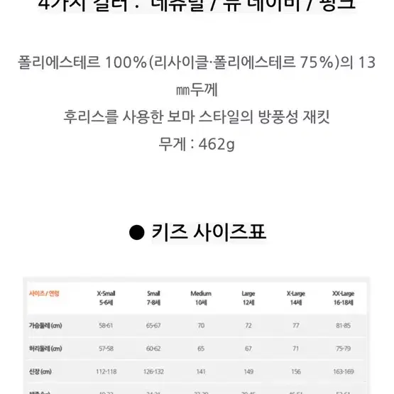 파타고니아 레트로 X 키즈 걸즈 봄버자켓