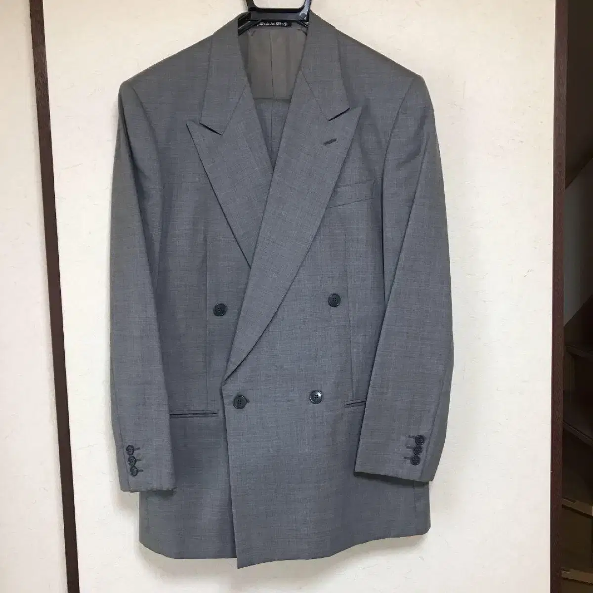 Armani 100% Virgin Wool Made Italy 수트 알마