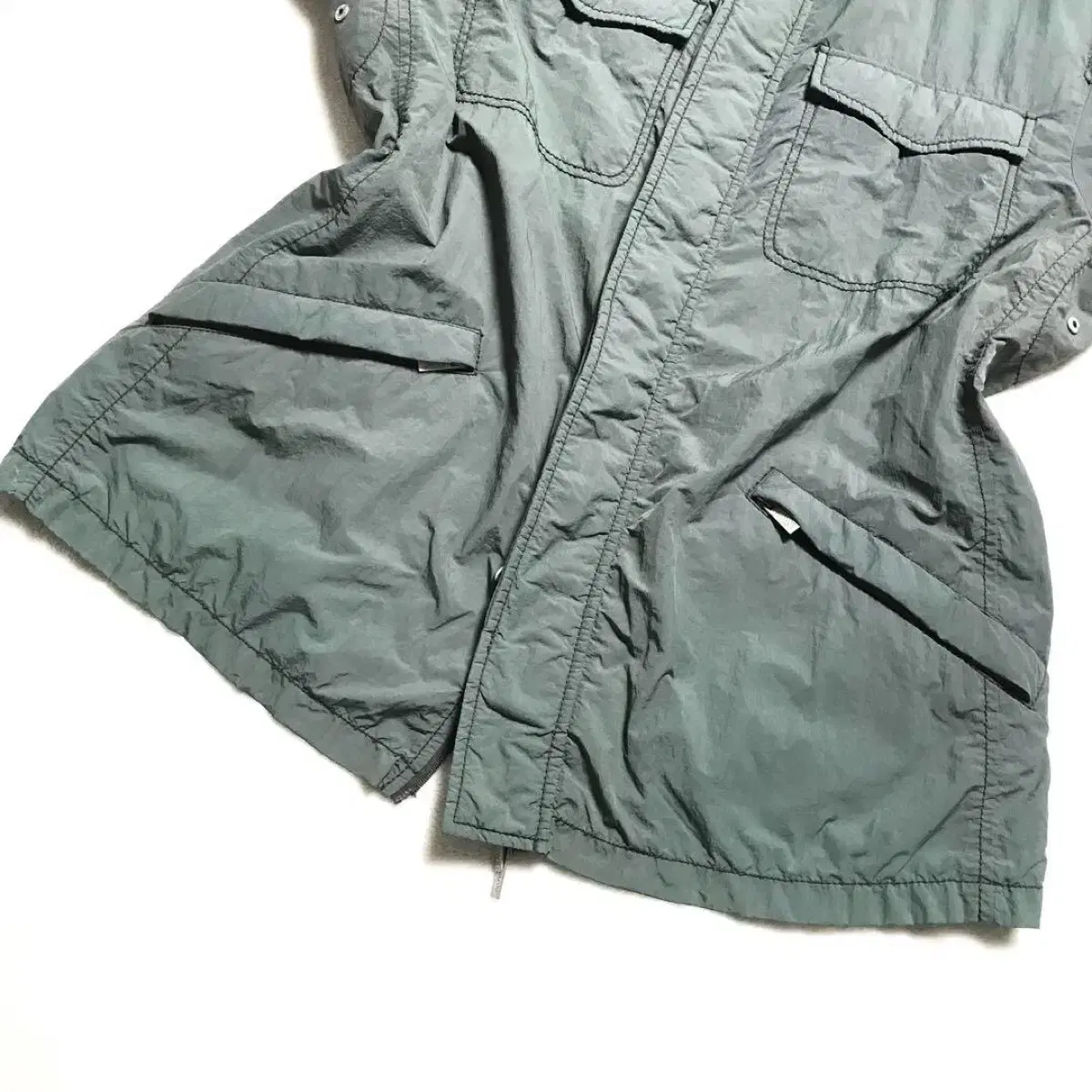 야상 ARMANI MILITARY JACKET GREEN 민트급 알마니