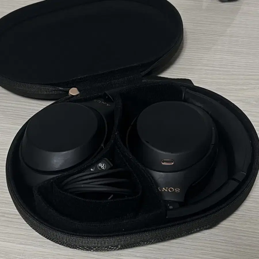 소니 sony wh-1000xm4 헤드폰 블랙