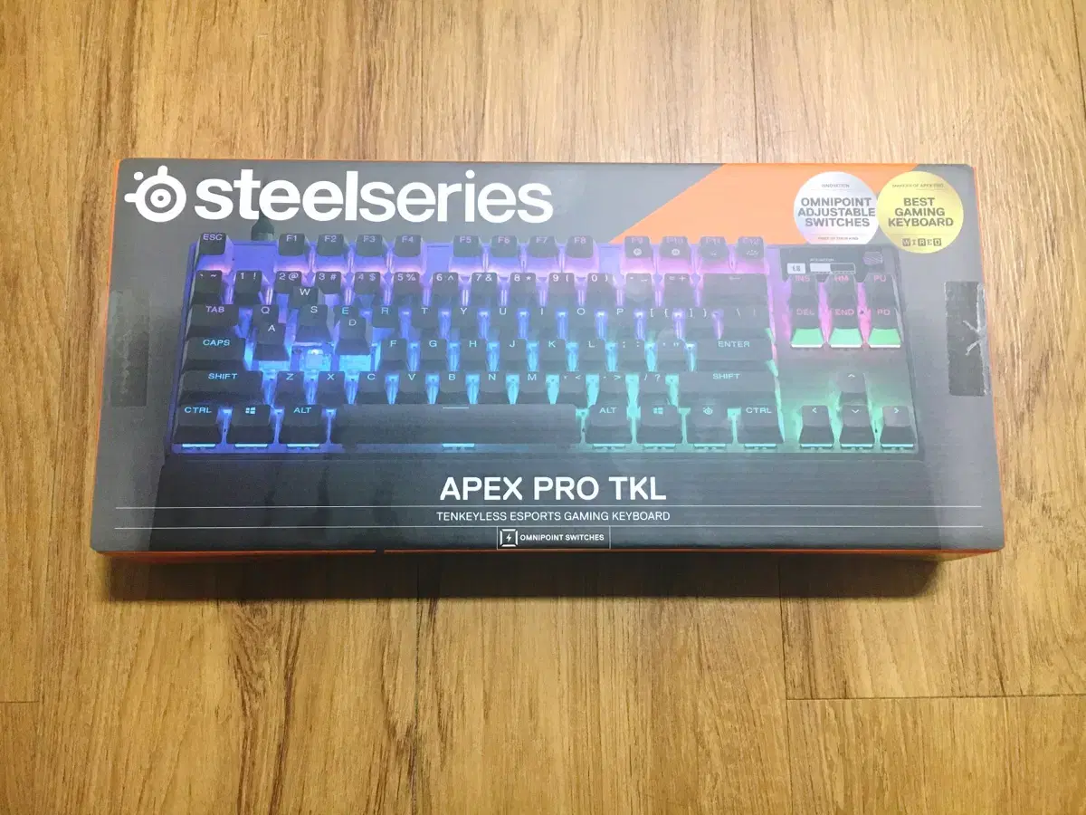 스틸시리즈 Apex Pro TKL 2023 US 유선 키보드 판매합니다.