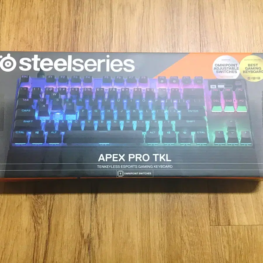 스틸시리즈 Apex Pro TKL 2023 US 유선 키보드 판매합니다.