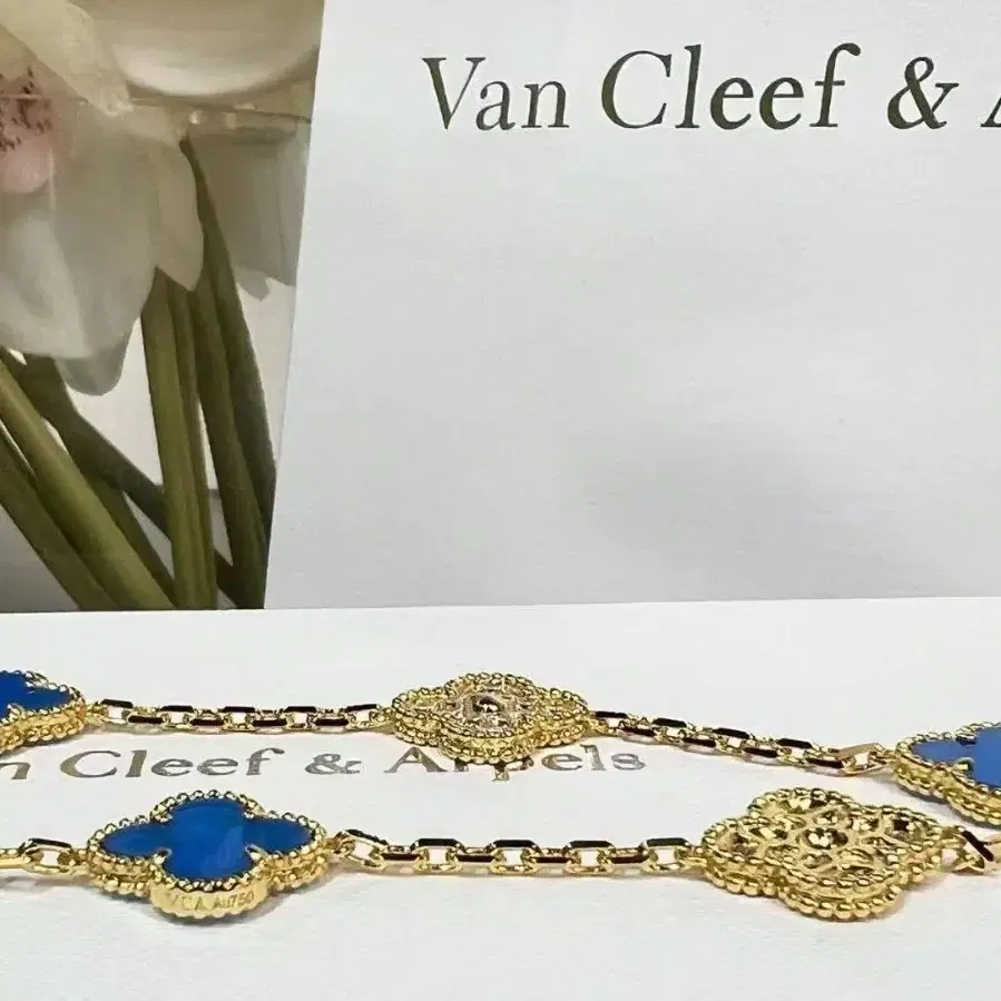 해외 구매Van Cleef & Arpels반클리프 아펠 팔찌 19cm