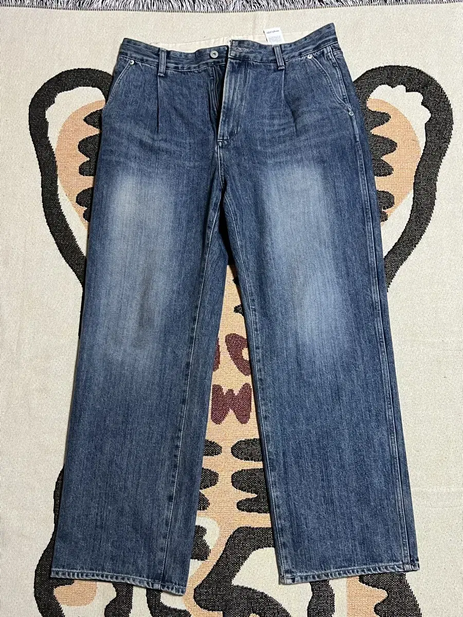 러프사이드 Drape Denim Pants Light Blue 3