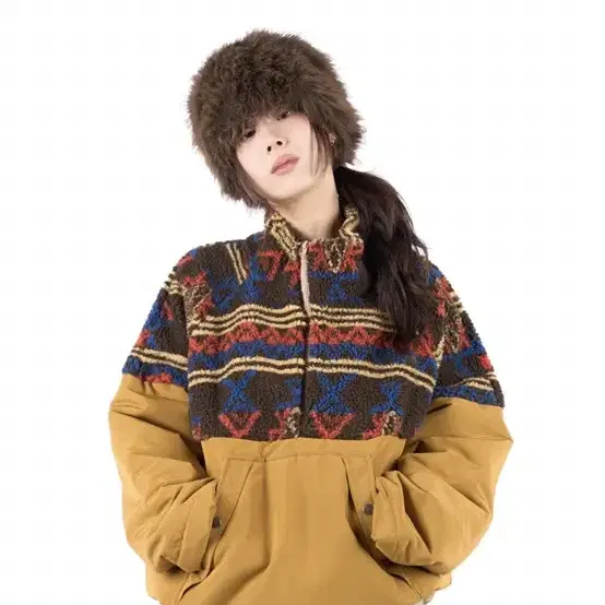 릿킴 MONGOLIA PADDED ANORK JUMPER