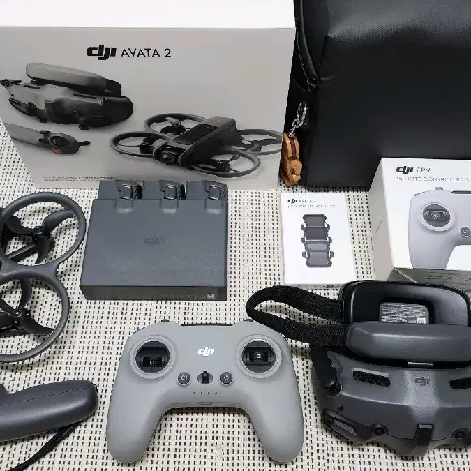 DJI 아바타2 플라이모어콤보 + DJI FPV 컨트롤로3 + 추가배터리