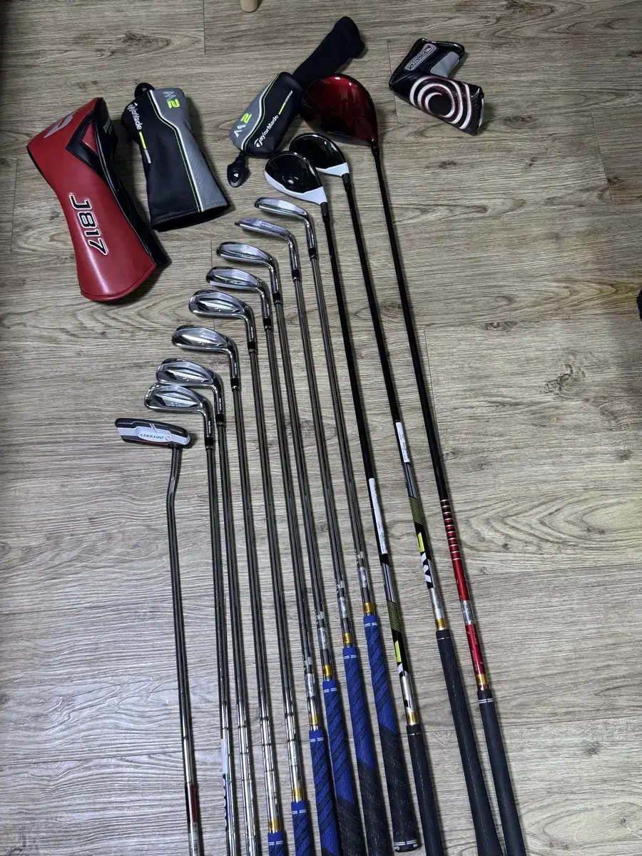 Golf Club Set Mizuno Iron Bridgestone Driver TaylorMade Woods U