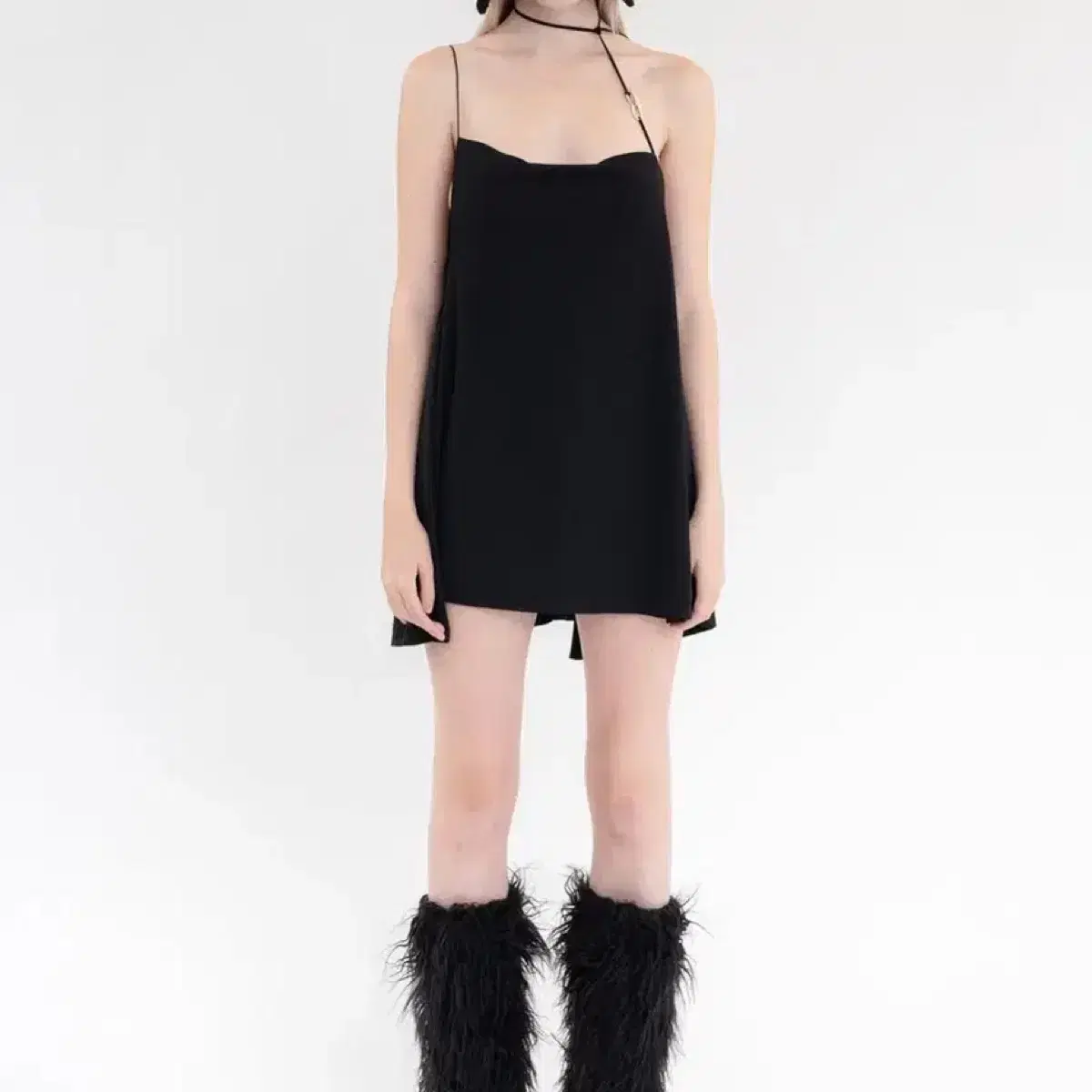 [HYEIN SEO] 혜인서 hiero slip dress black