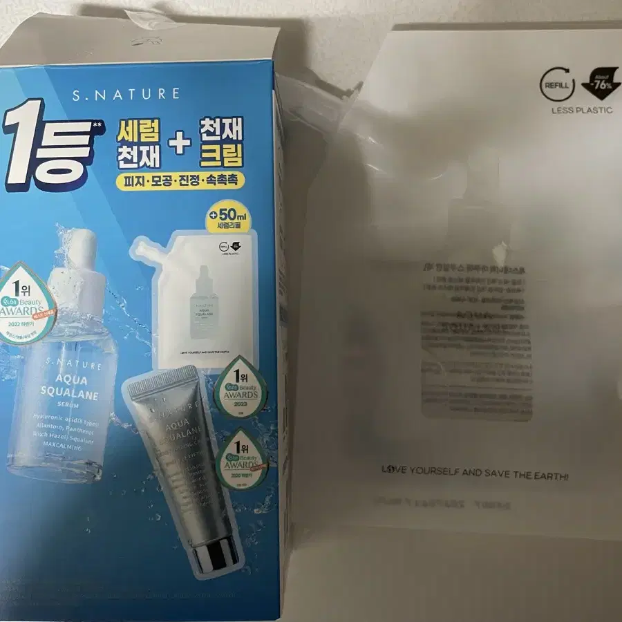 에스네이처 아쿠아 세럼 리필용 50ml