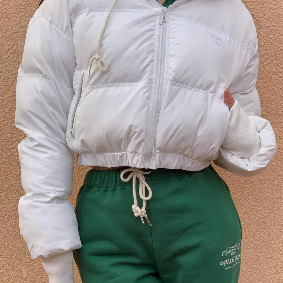 페일제이드 Basic Puffer Jacket 화이트