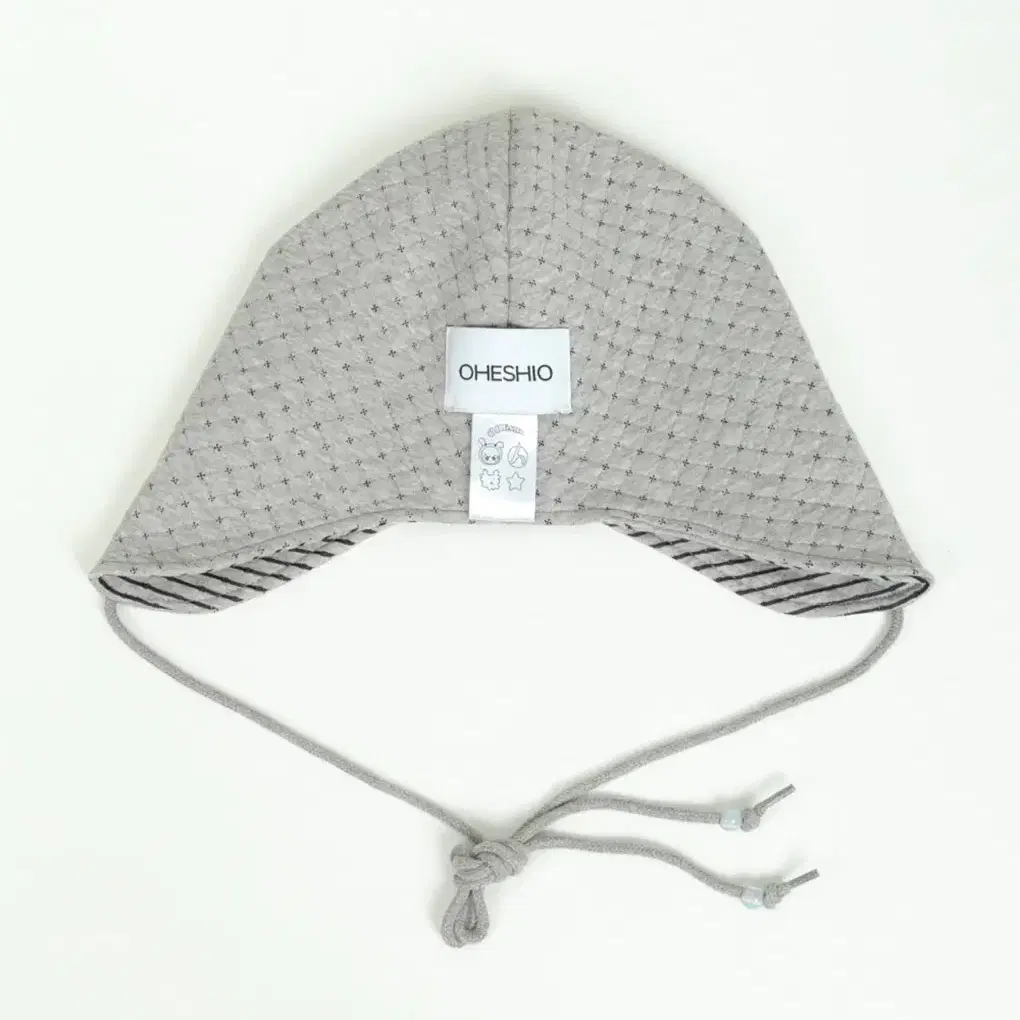 [급처] 오헤시오 Quilted two-way Beanie (Gray)