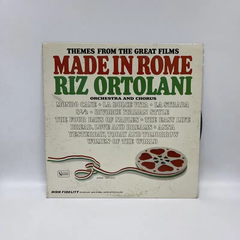 MADE IN ROME RIZ ORTOLANI LP / AA6621