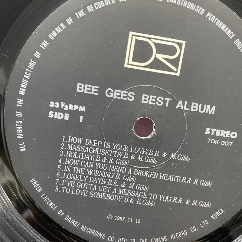 BEE GEES BEST LP / AA6624