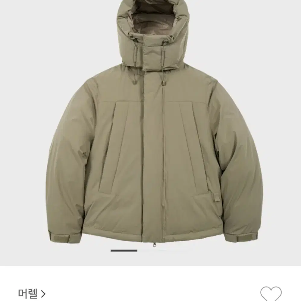 머렐 MERRELL 헤비 다운 105 사이즈