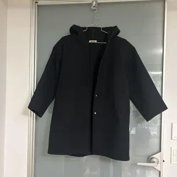 AURALEE 오라리 헤비 멜톤 후드 코트 검정 0 1 가격 인하