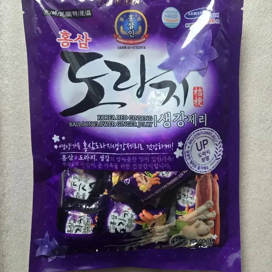 홍삼 도라지 생강 젤리 150g