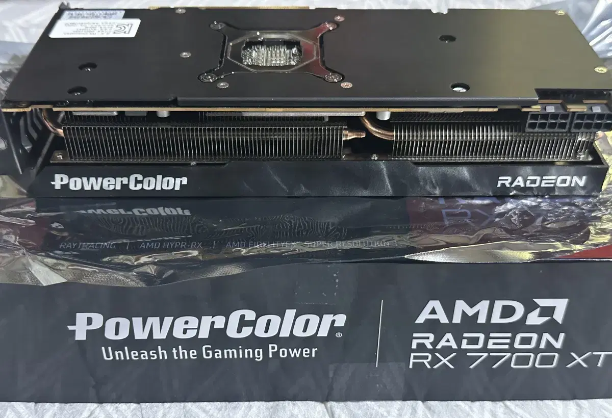 PowerColor 라데온 RX 7700 XT D6 12GB 대원씨티에스