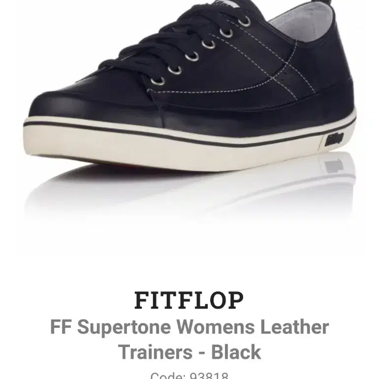 정품 Fitflop 스니커즈 소가죽 250, 제니아 소가죽 구두 265