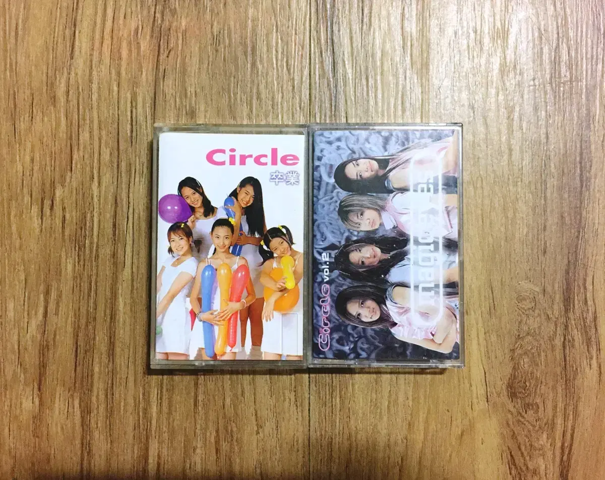 써클 (Circle) 1,2집 카세트테이프 판매합니다.